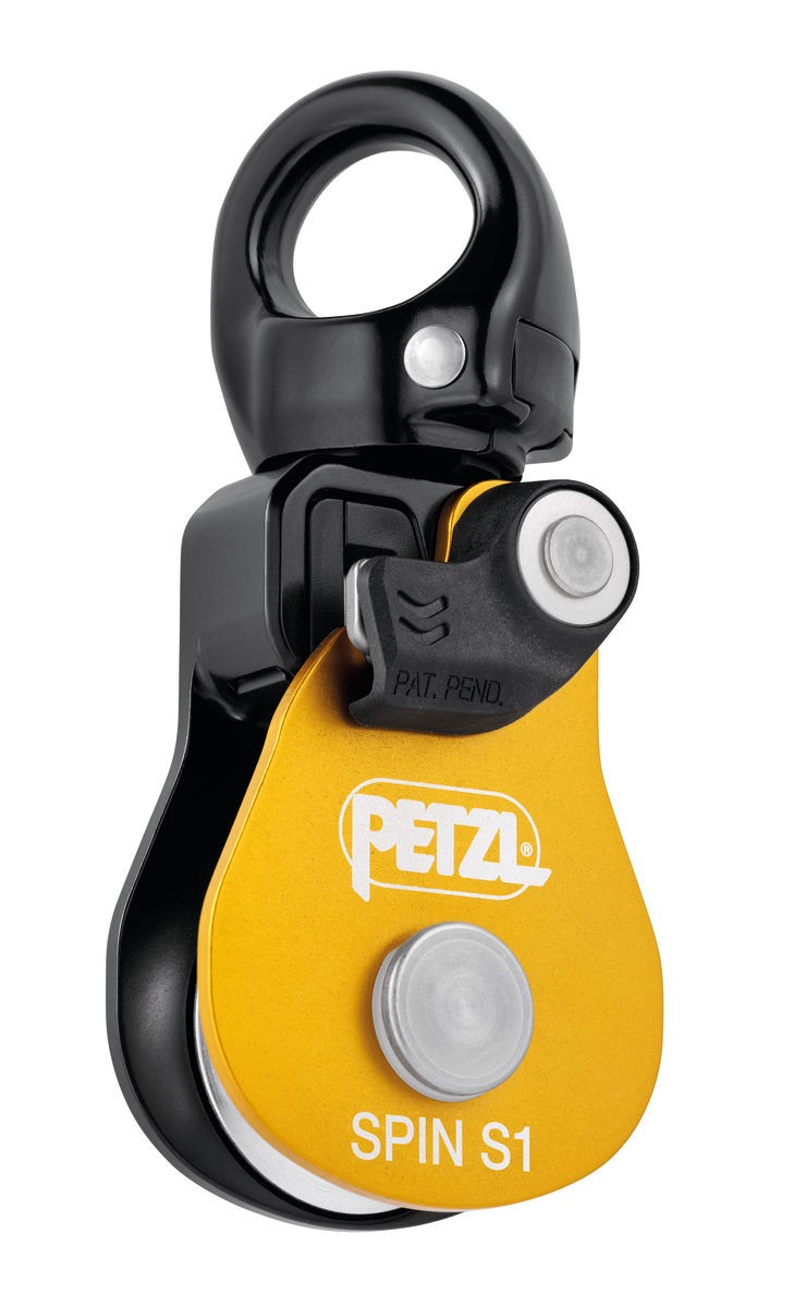 Bloczek Spin S1 Open Petzl – Niezawodny towarzysz w ratownictwie wysokościowym