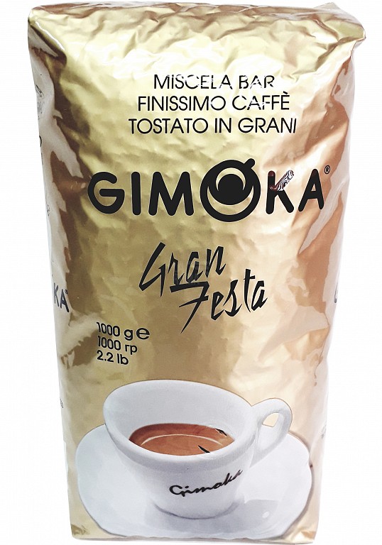 Kawa ziarnista Gimoka Gran Festa 1 kg – Doskonały wybór dla miłośników kawy