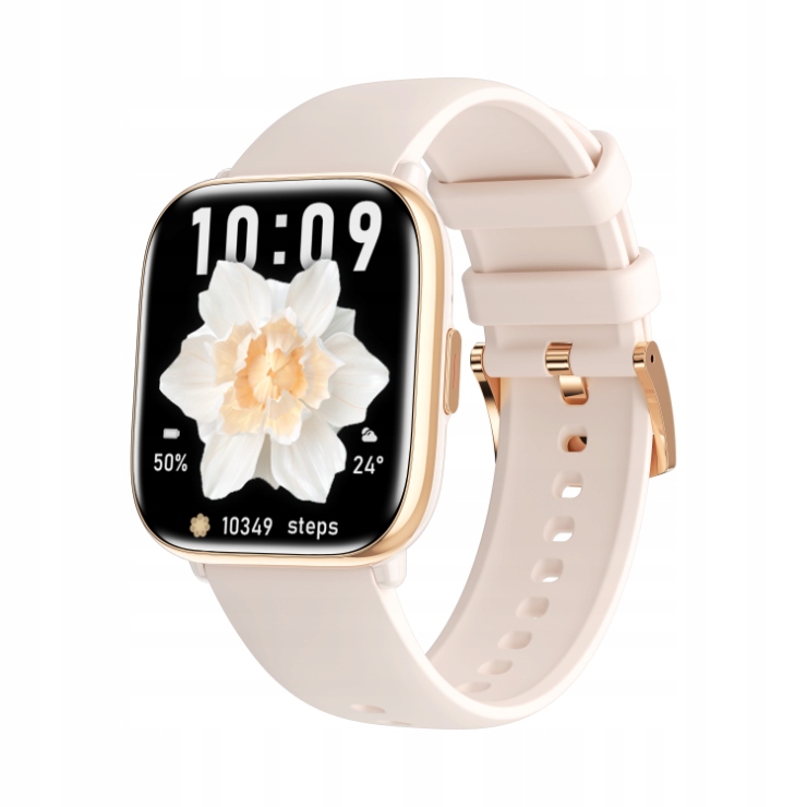 Smartwatch myPhone Watch Pastel różowy – Twój styl i zdrowie w jednym