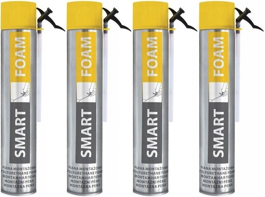 Wydajność i czas utwardzania piany montażowej