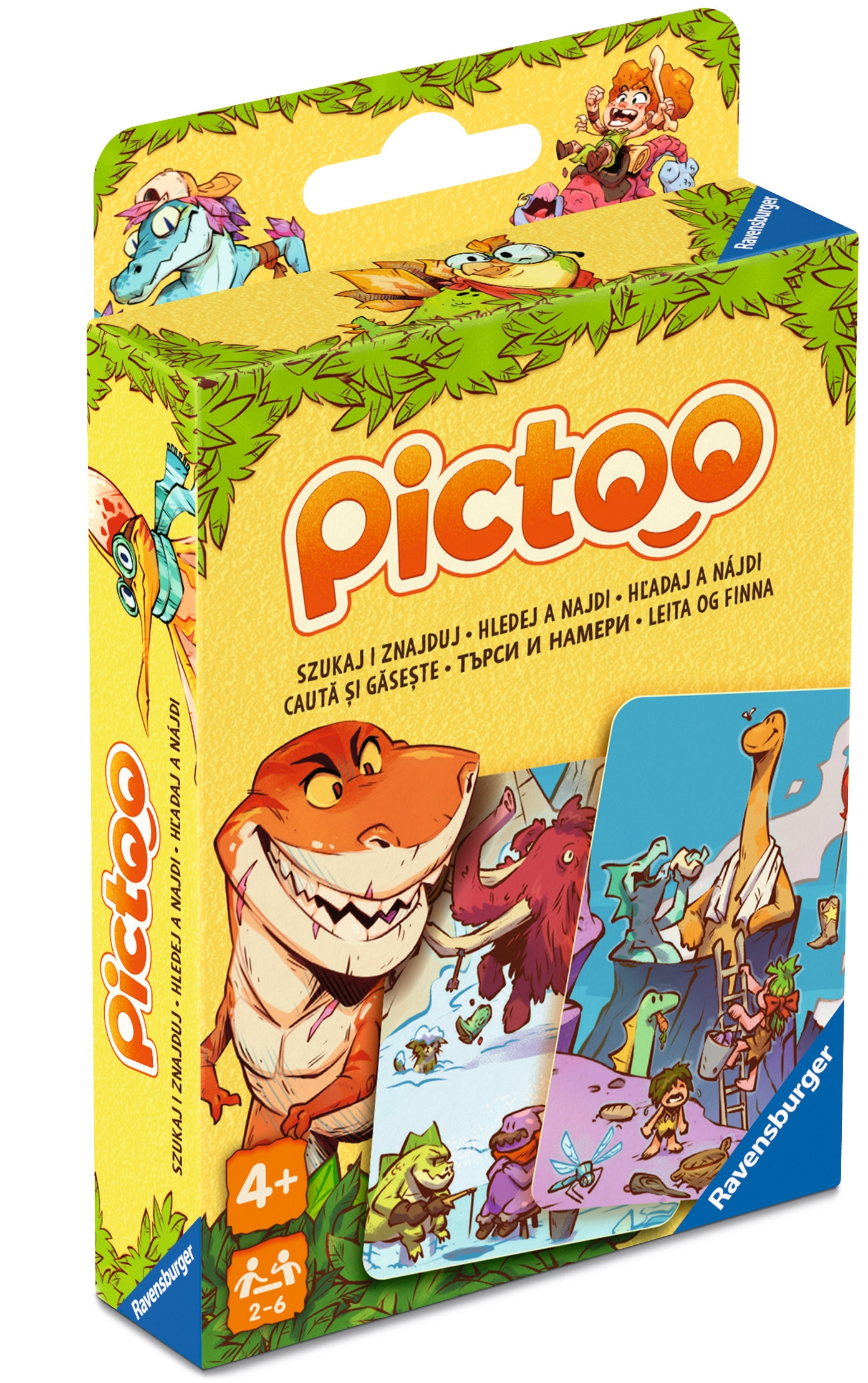 Pictoo Dino – Ekscytująca gra karciana dla całej rodziny