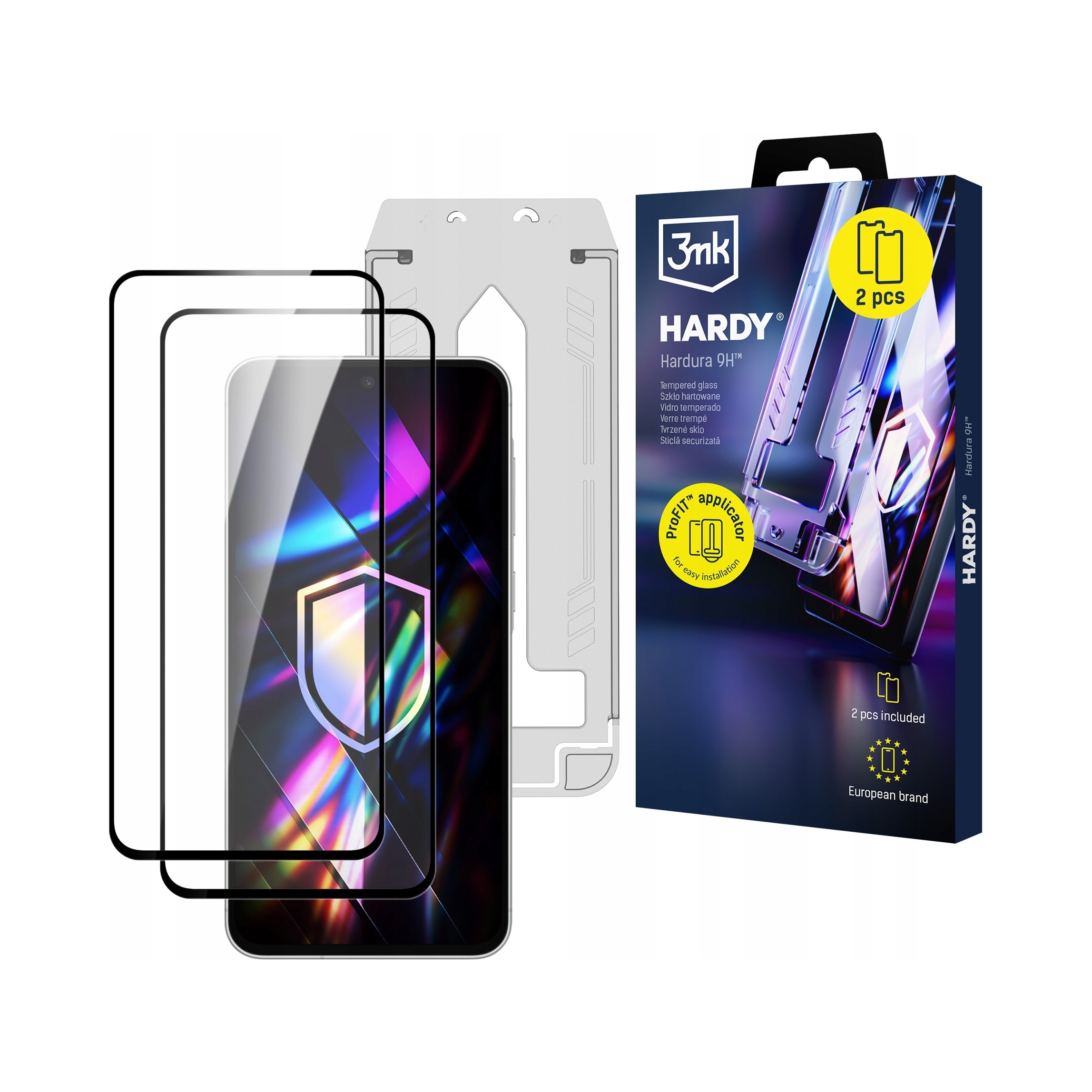 Samsung Galaxy A56 - 3mk HARDY® Hardura 9H™ – Ekstremalna ochrona ekranu