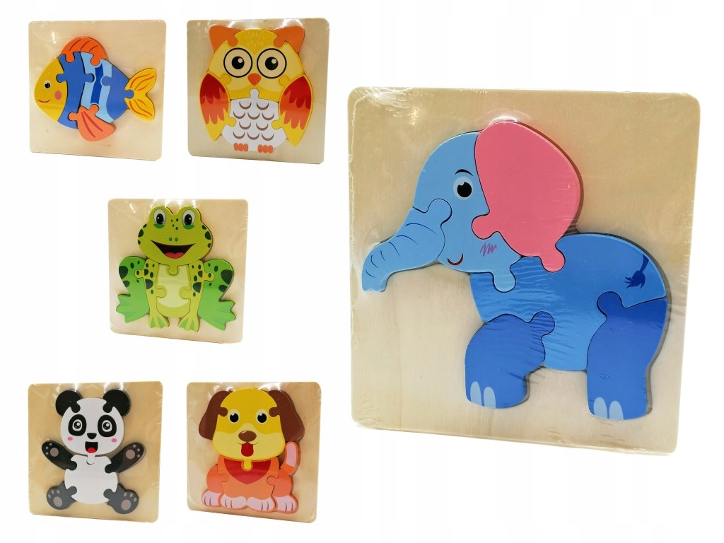 Układanka Dinozaury MIX – Doskonała zabawa dla najmłodszych