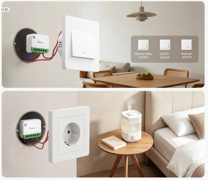 Funkcja Detached Switch – niezależne działanie przycisku