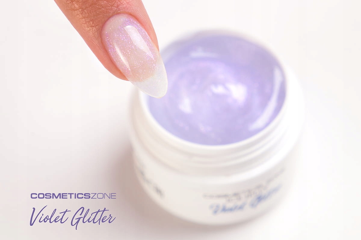 COSMETICS ZONE ŻEL ICE JELLY VIOLET GLITTER 5ML EAN (GTIN) 5903876984854
