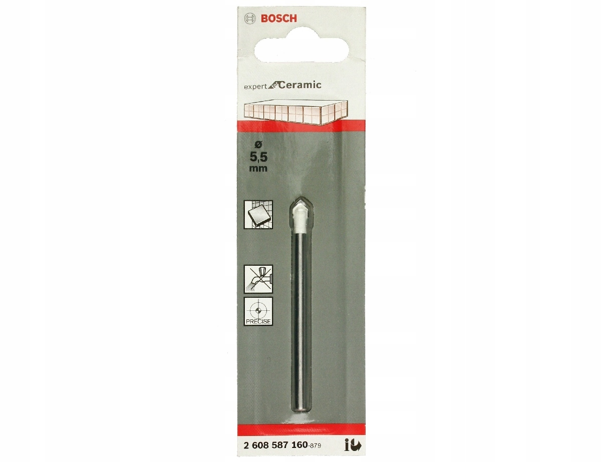 Wiertło Bosch FLISEBOR EXPERT 5,5X70MM – Idealne do betonu i ceramiki