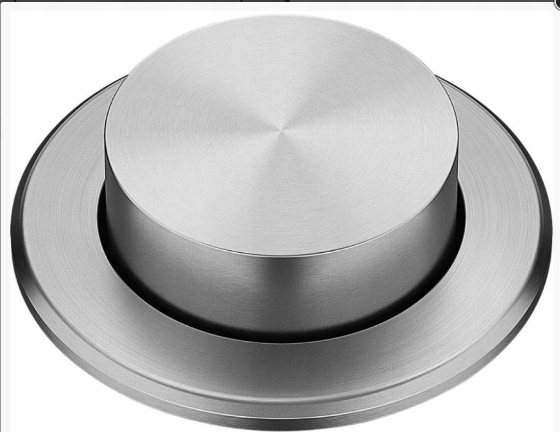 Przycisk Easy Click ze stali szlachetnej Franke 112.0705.730 – Wygodne sterowanie odpływem