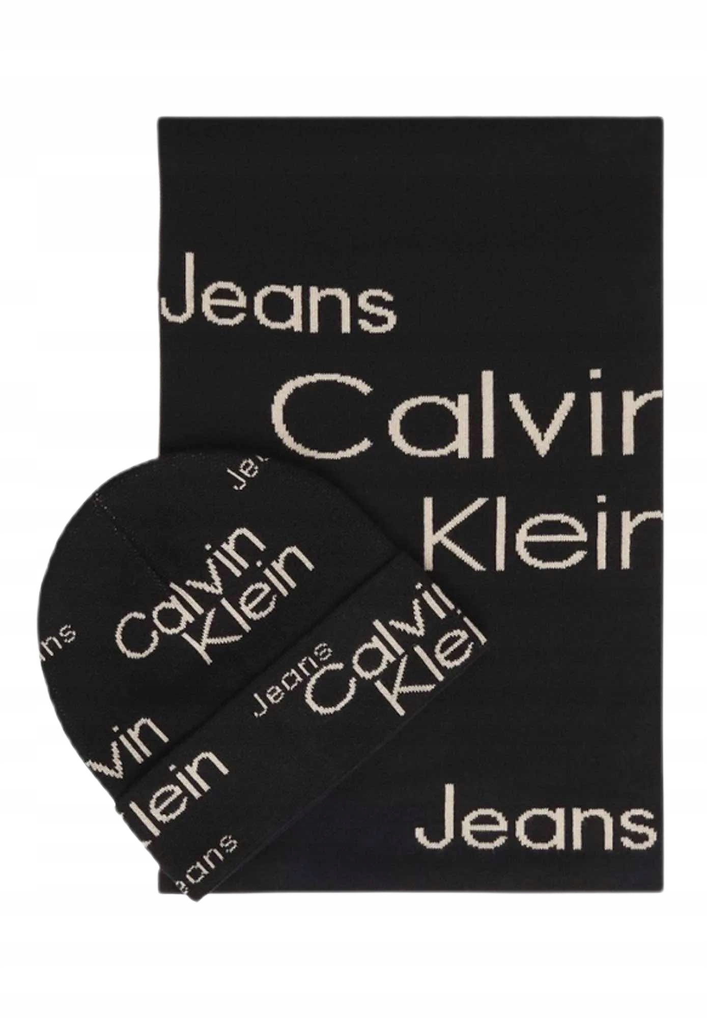 CALVIN KLEIN CZAPKA + SZALIK ZESTAW ZIMOWY GIFTBOX – Stylowy dodatek na zimę