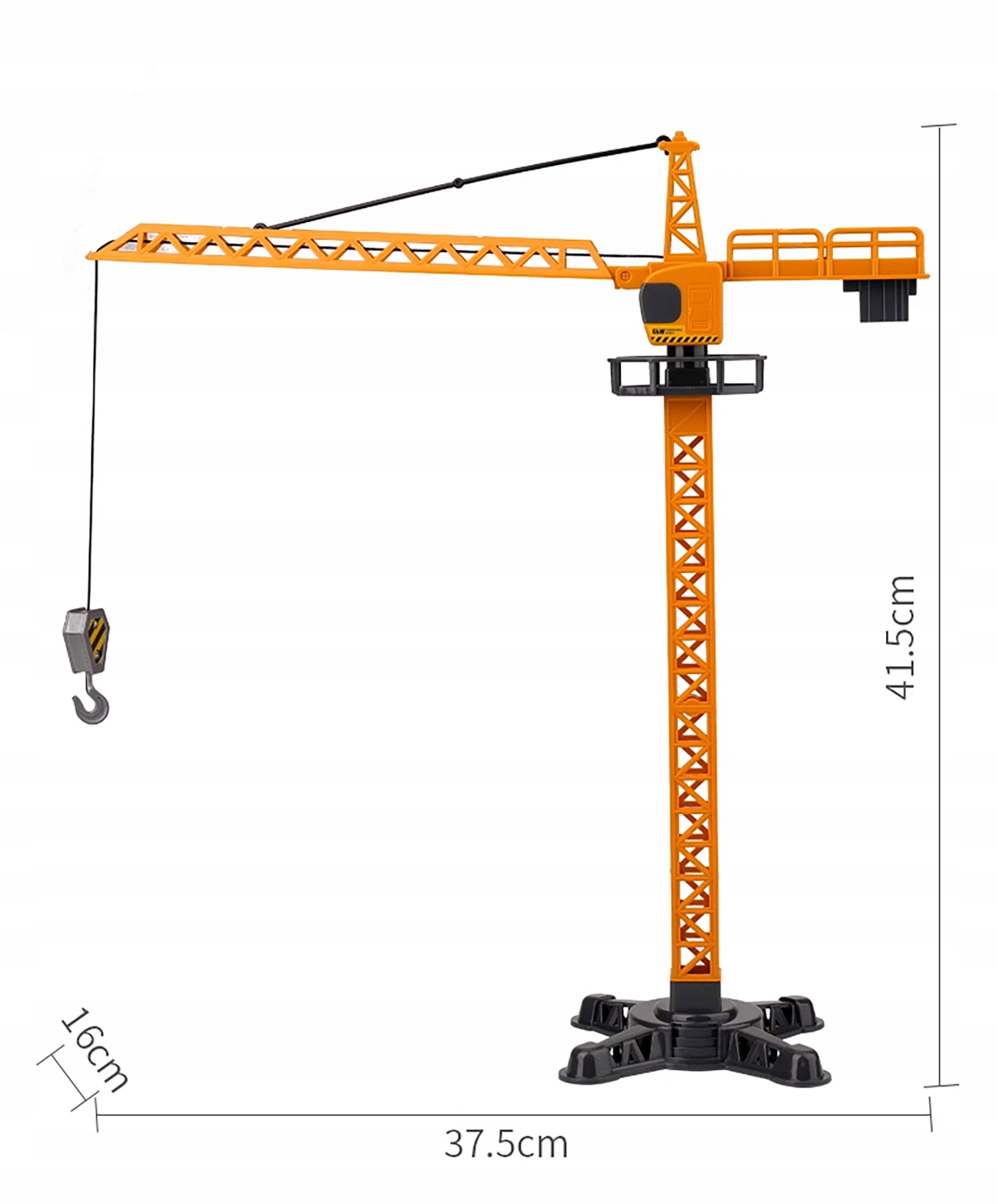 Dźwig Żuraw Budowlany Obrotowy – Wspaniały prezent dla każdego dziecka