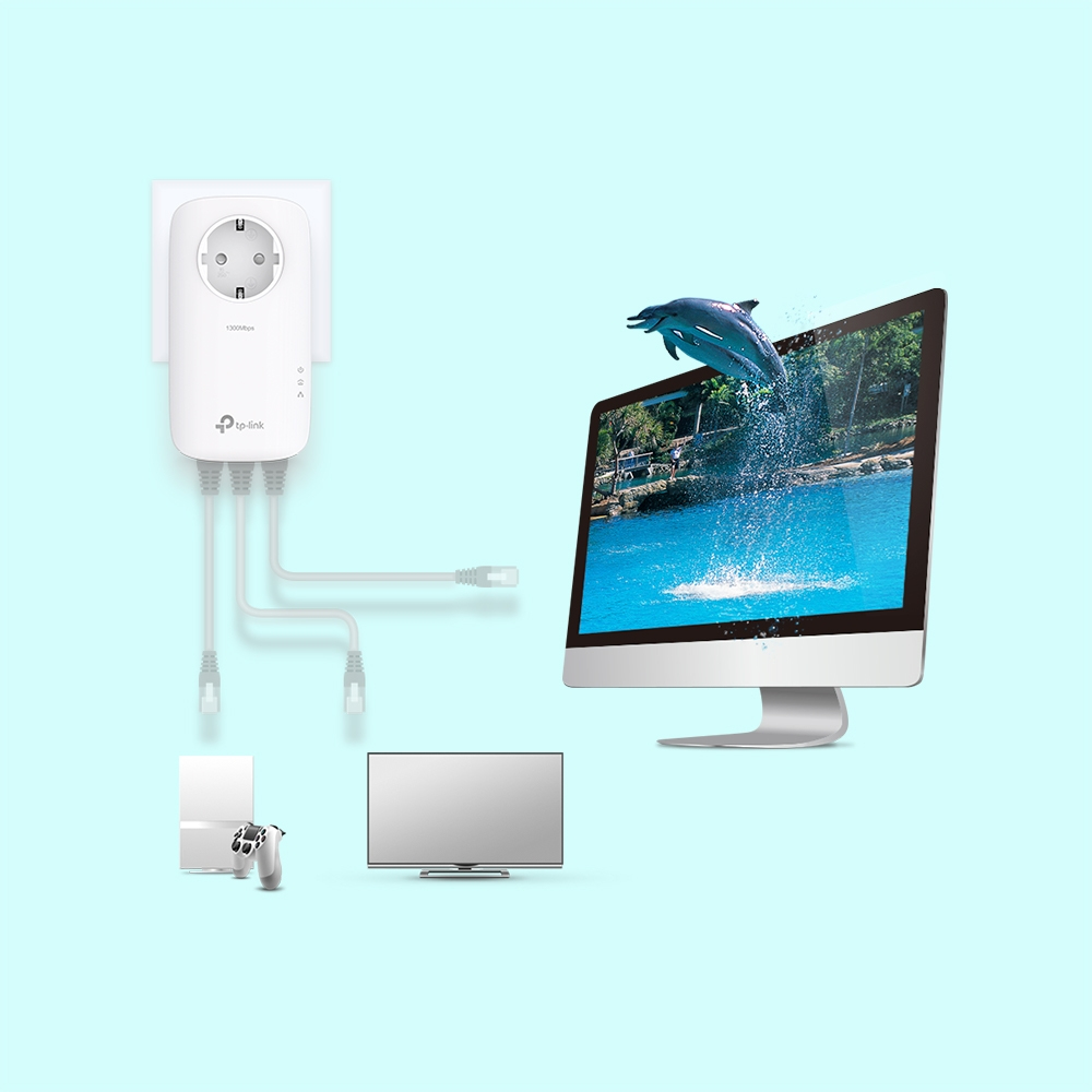 Wbudowany port Ethernet - Łatwe podłączenie urządzeń przewodowych