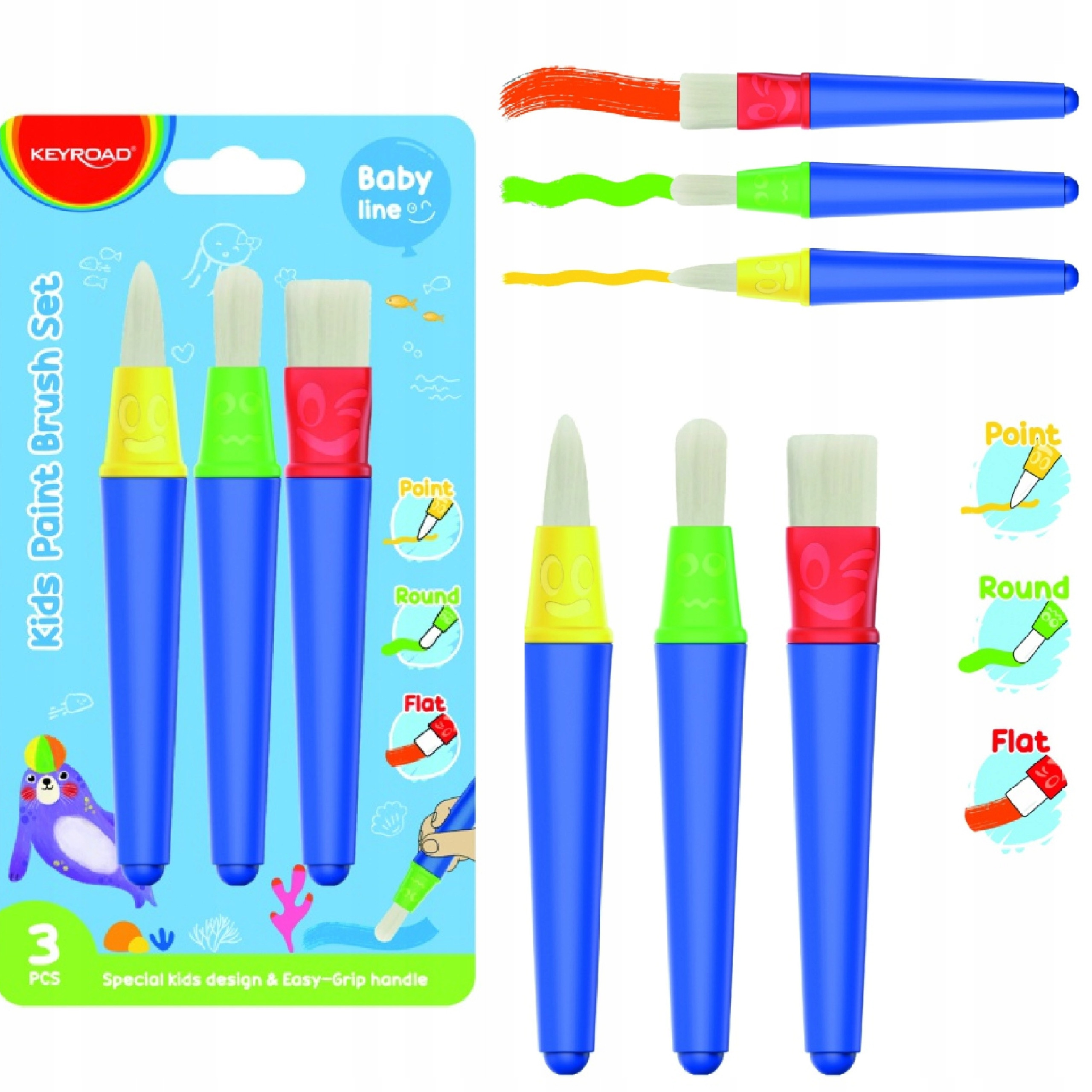 Kolorowe pędzle – inspiracja do twórczości