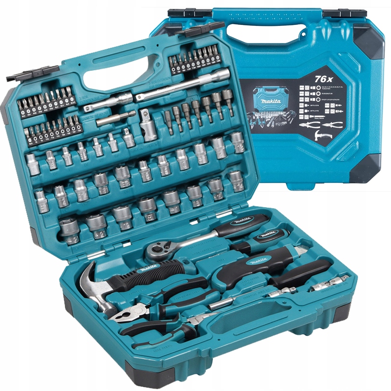 Zawartość zestawu – co znajdziesz w walizce Makita E-10899