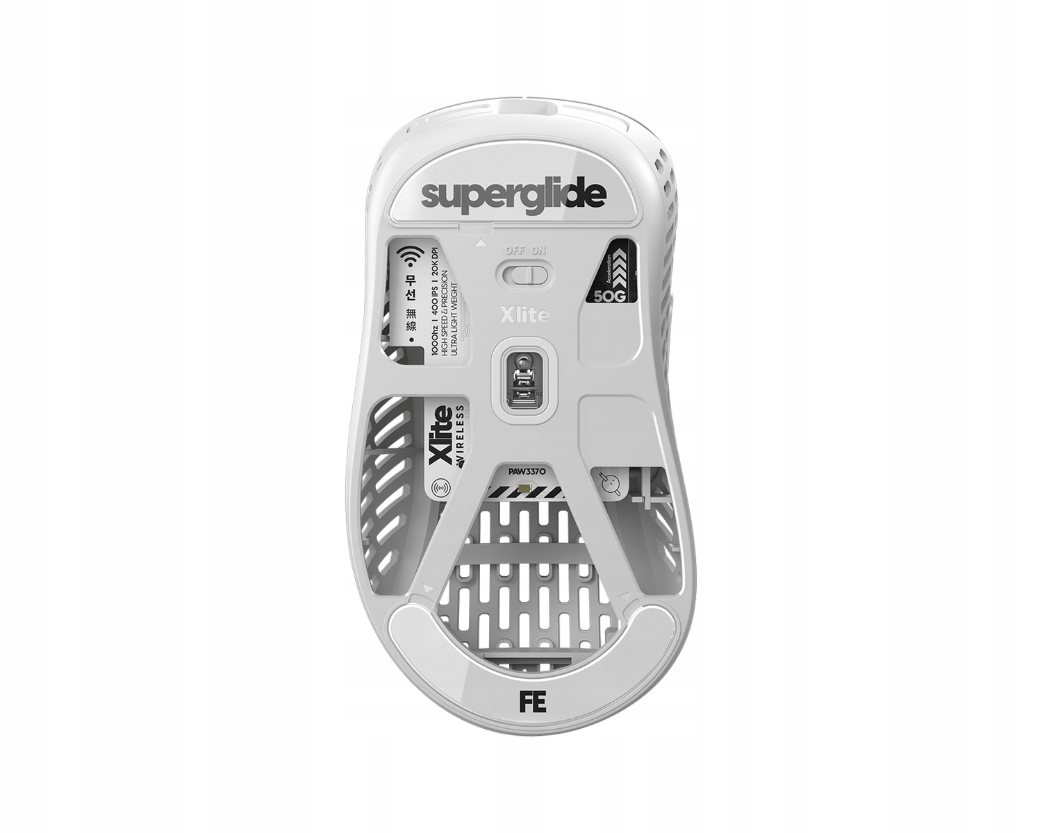 Superglide Glass Skates Pulsar Xlite White – Doskonałe ślizgacze do gier