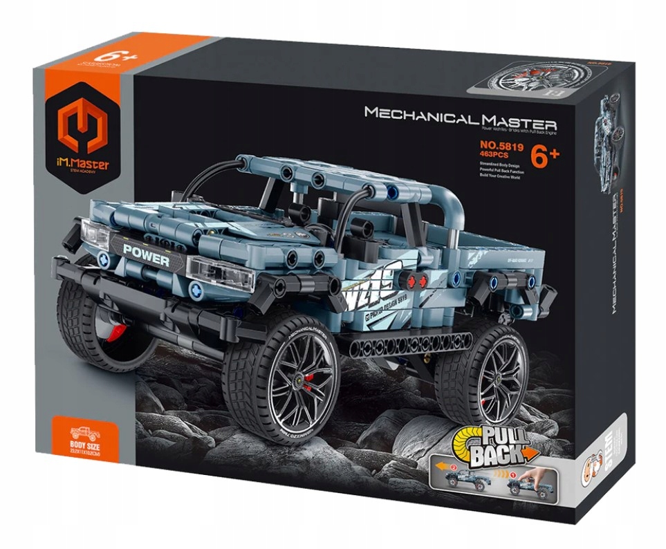 Astar IM.MASTER Klocki Pick-Up 463el – Kreatywna zabawa dla młodych konstruktorów