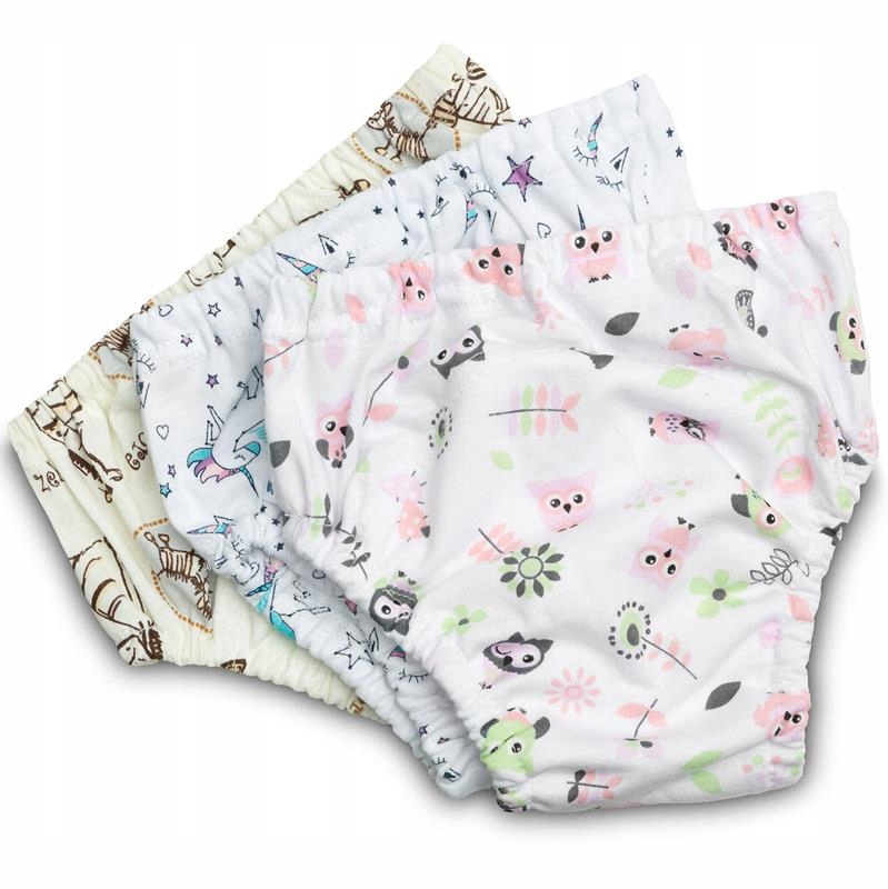 Majtki Treningowe Dziewczynka – Wygodne i Praktyczne 3 sztuki