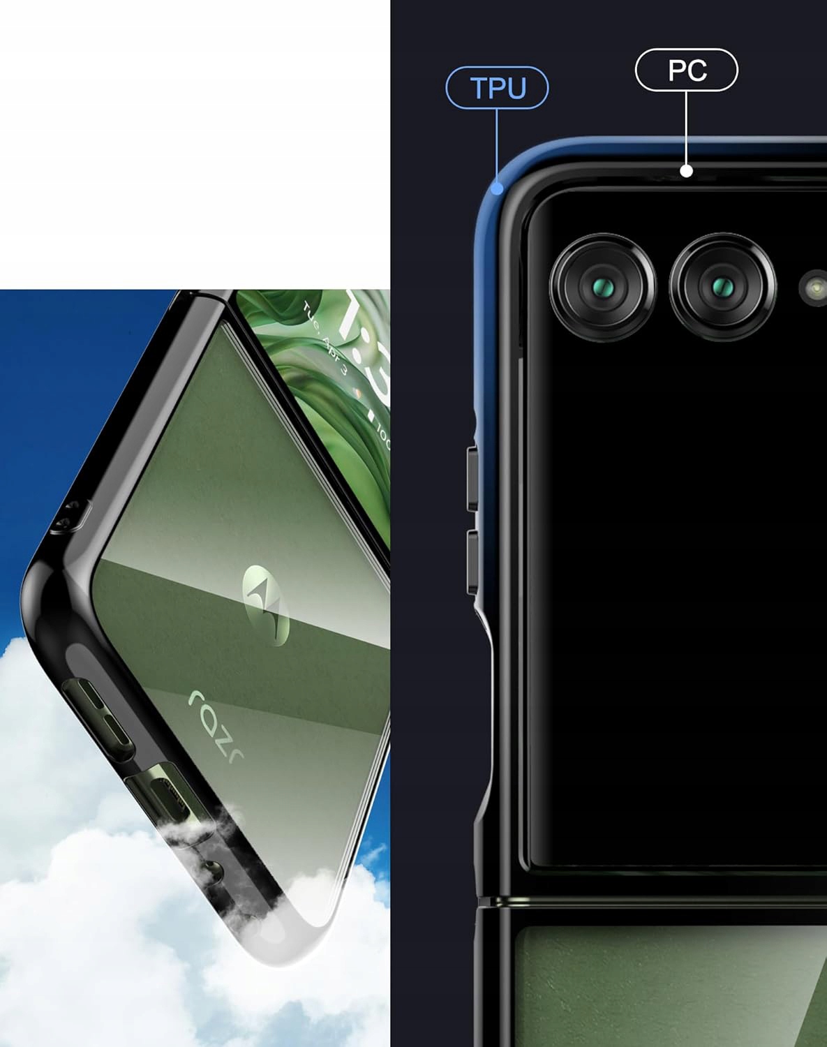 Precyzyjne dopasowanie do modelu Razr 50 Ultra