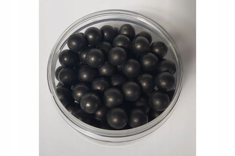 Wysoka precyzja wykonania kul gumowych