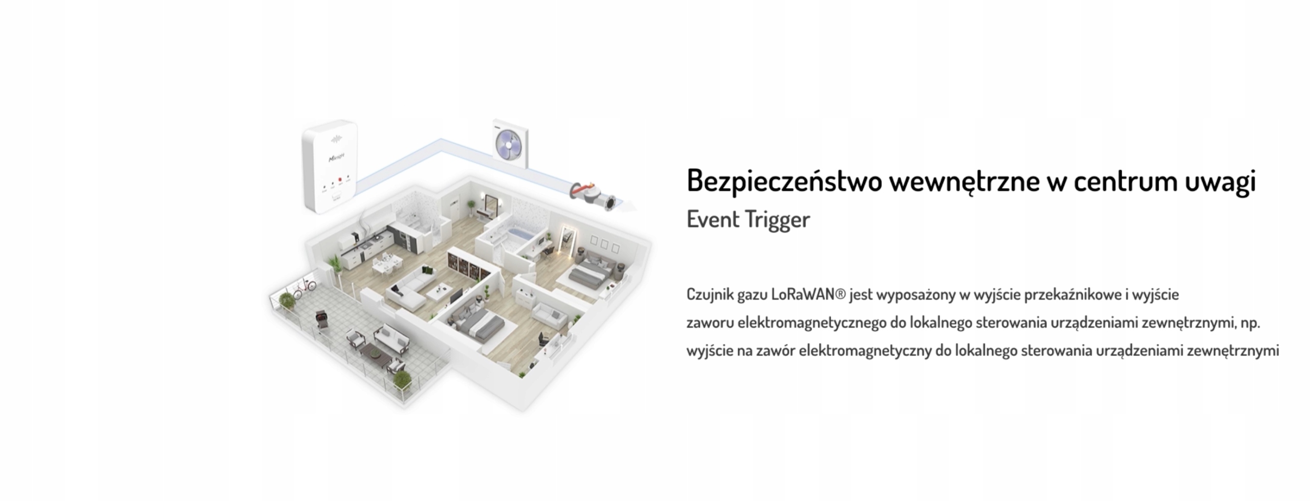 Wbudowany alarm dźwiękowy i lampa alarmowa