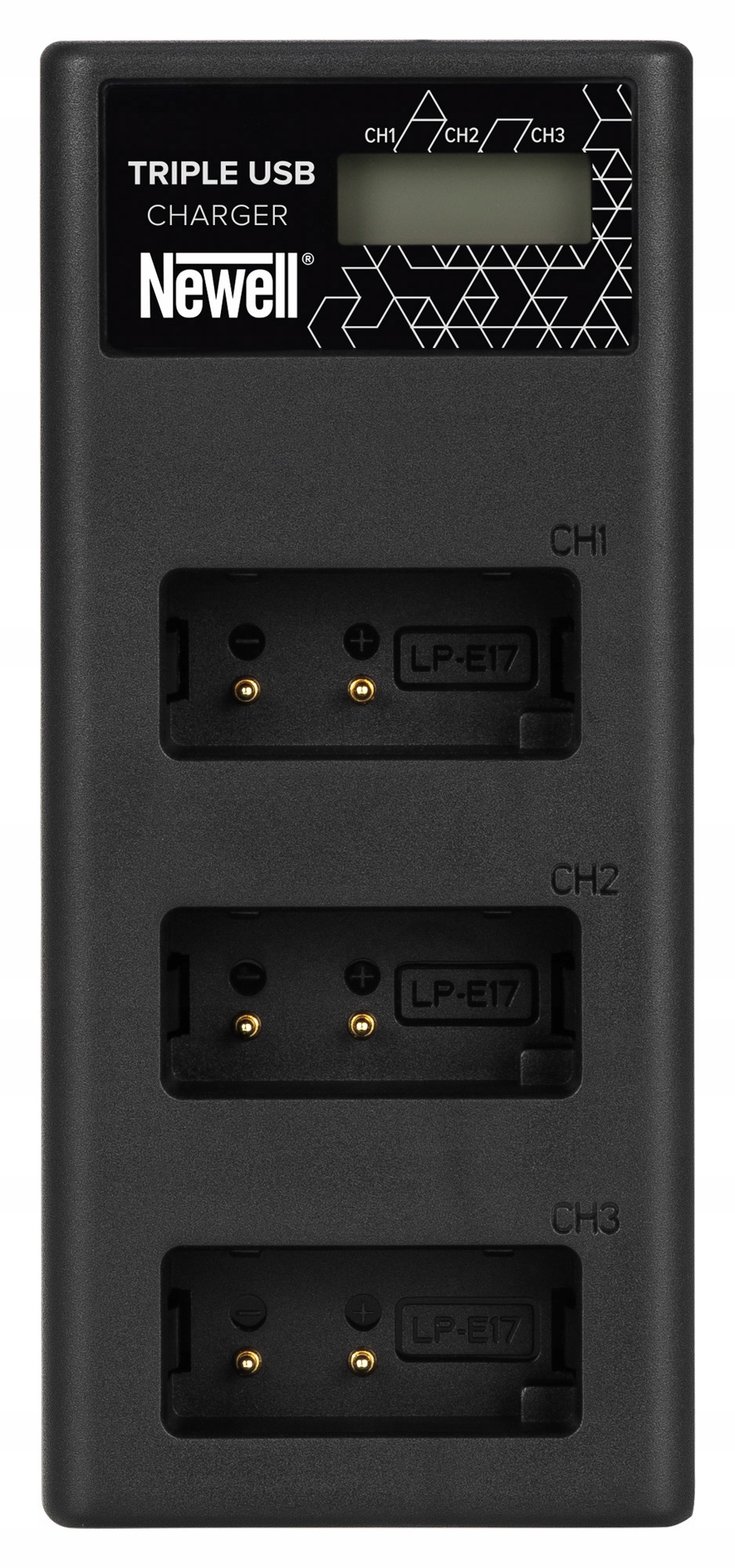 Ładowarka trzykanałowa Newell CD-USB-C do akumulatorów LP-E17 do Canon – Twoje wsparcie w fotografii
