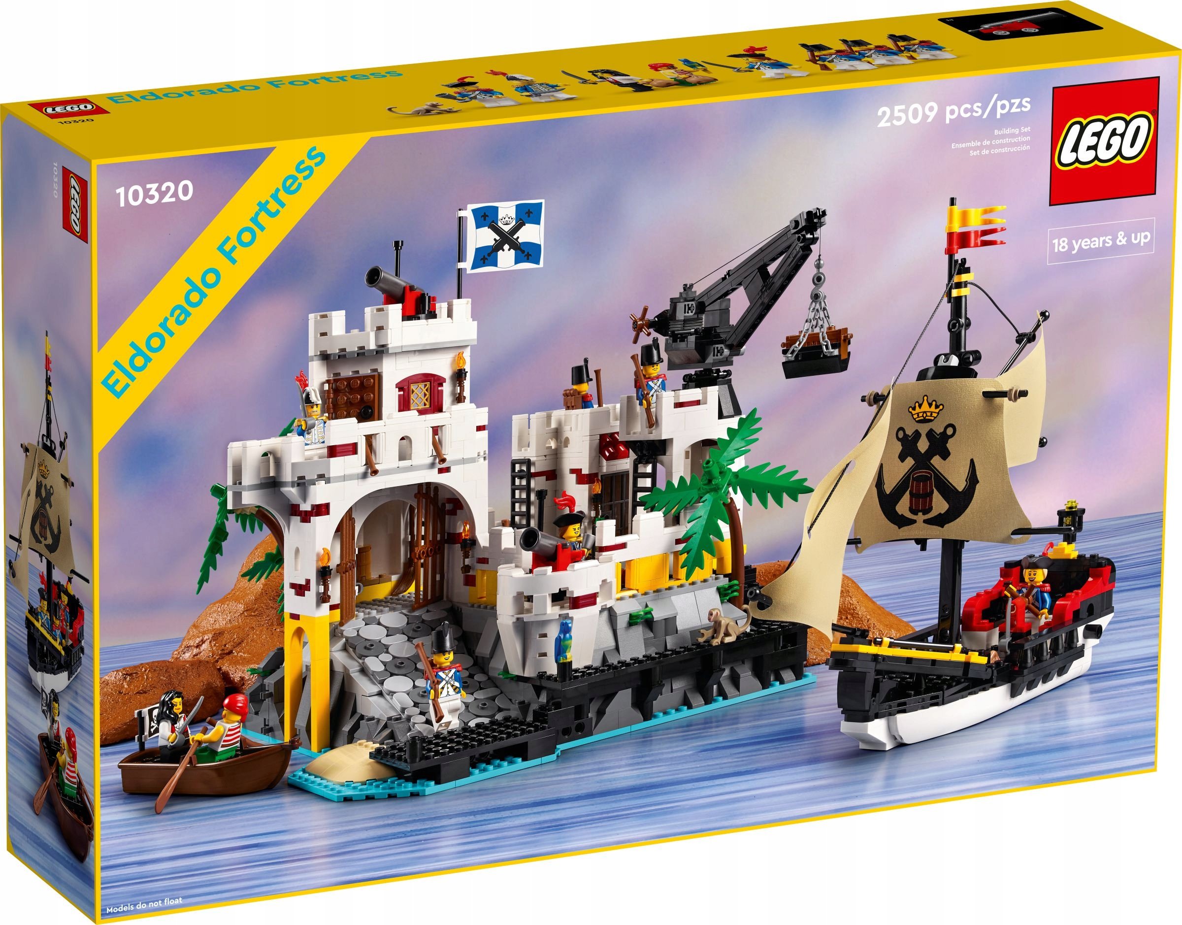 LEGO ICONS Twierdza Eldorado (10320) – Odkryj świat LEGO Pirates
