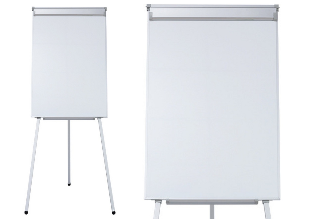 Tablica Magnetyczna Flipchart Na Trójnogu Biała 70x100cm – Idealne Narzędzie Prezentacyjne