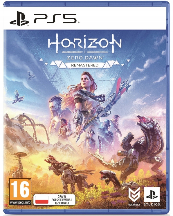 Gra PlayStation 5 Horizon Zero Dawn Remastered – Odkryj nową przygodę w postapokaliptycznym świecie