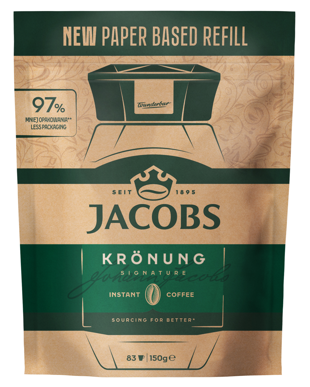 Wyjątkowy aromat i smak kawy Jacobs Kronung