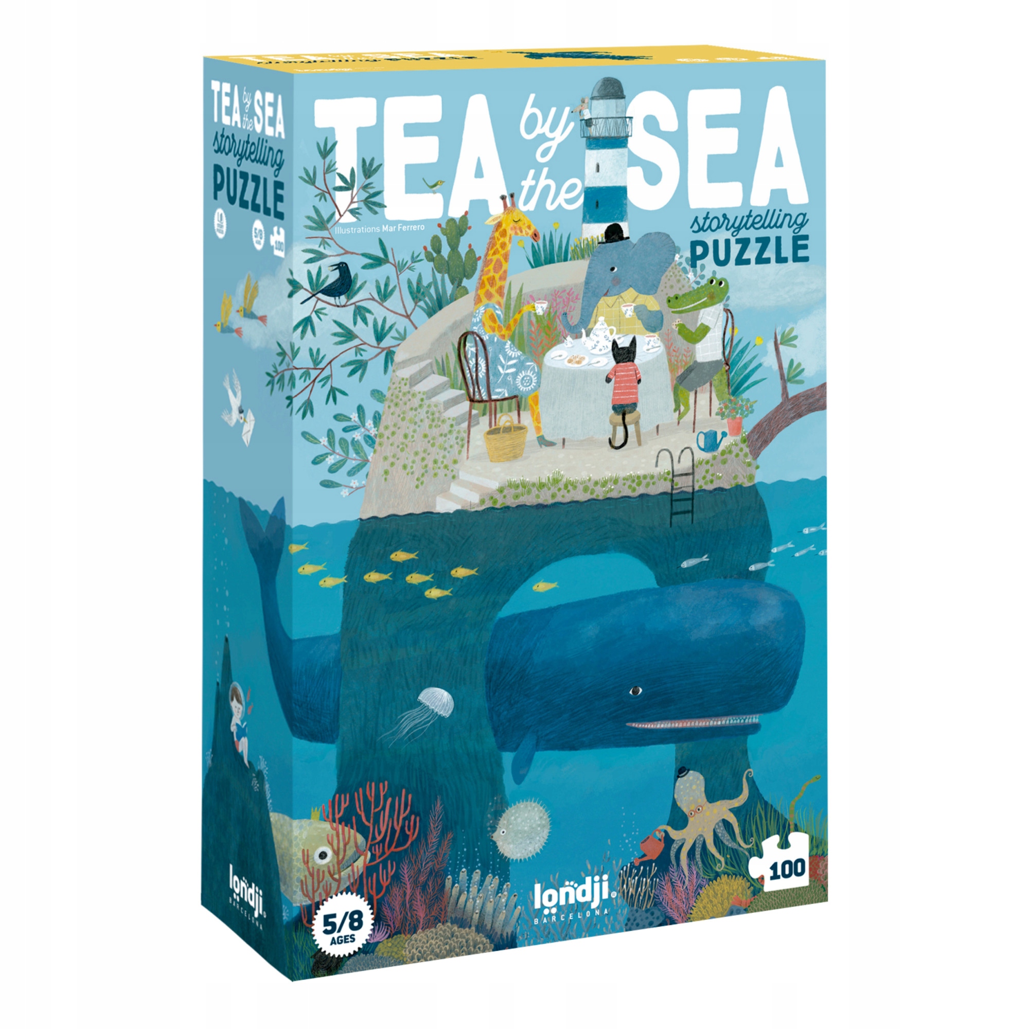 Puzzle obserwacyjne Tea by the Sea dla dzieci – Magiczna przygoda w podwodnym świecie