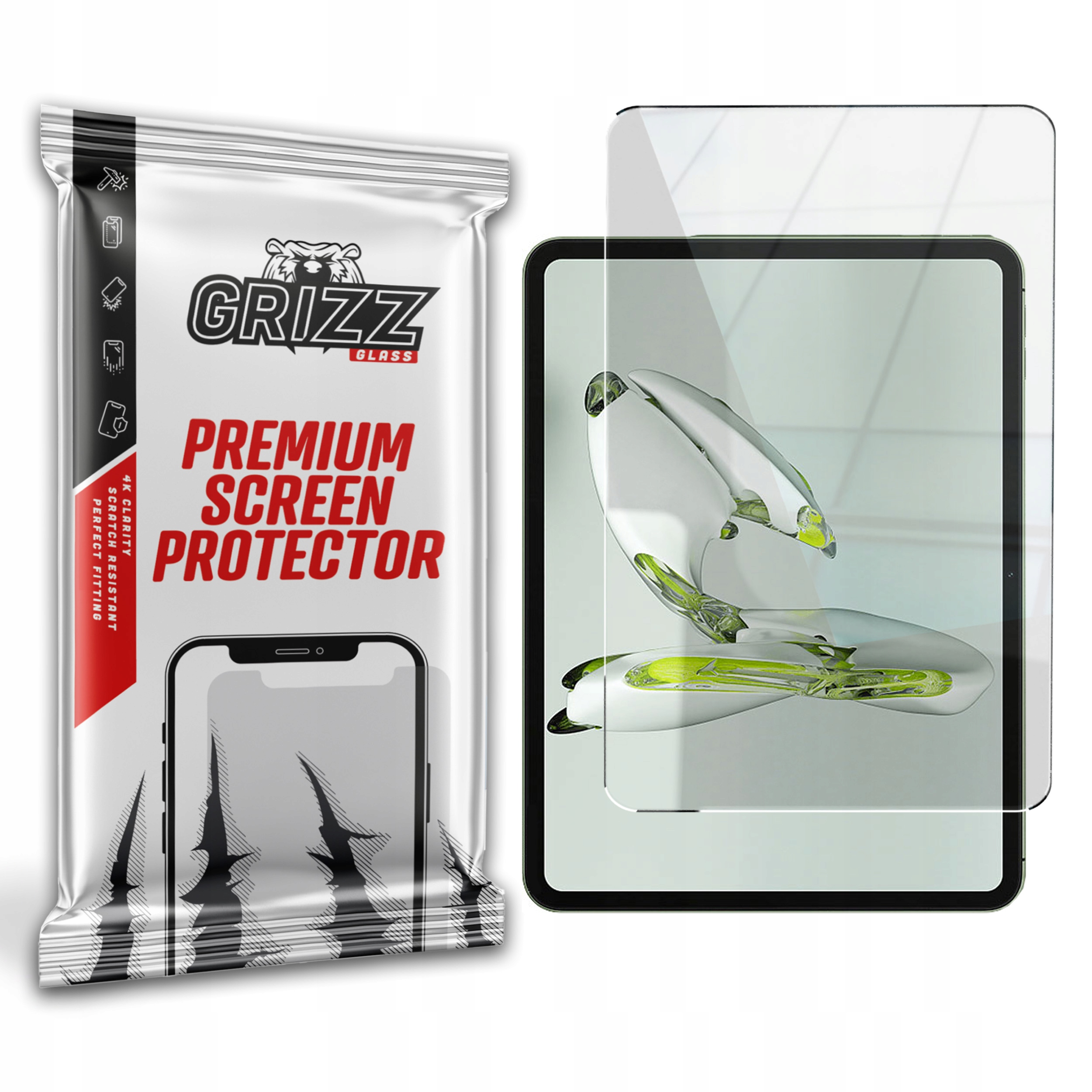 GrizzGlass Szkło hybrydowe GrizzGlass HybridGlass do OnePlus Pad Go – Ochrona na najwyższym poziomie
