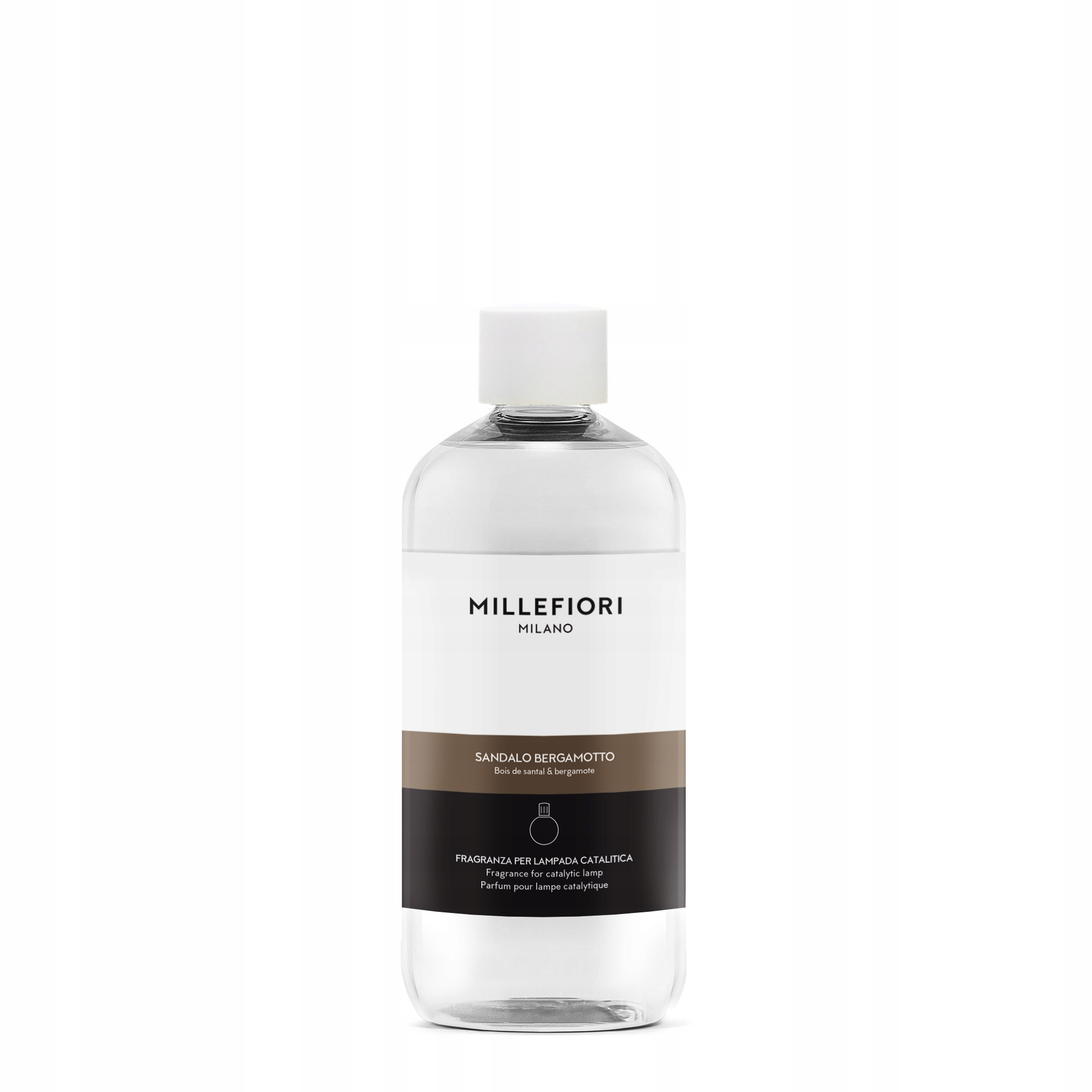 Uzupełniacz do lampy katalitycznej Millefiori Sandalo Bergamotto 500ml – Elegancja i aromat w Twoim wnętrzu