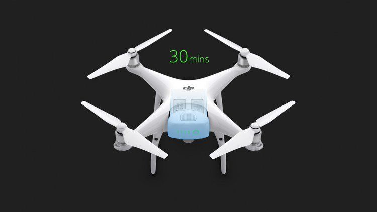 Inteligentny akumulator w DJI Phantom 4 Pro+ V2.0