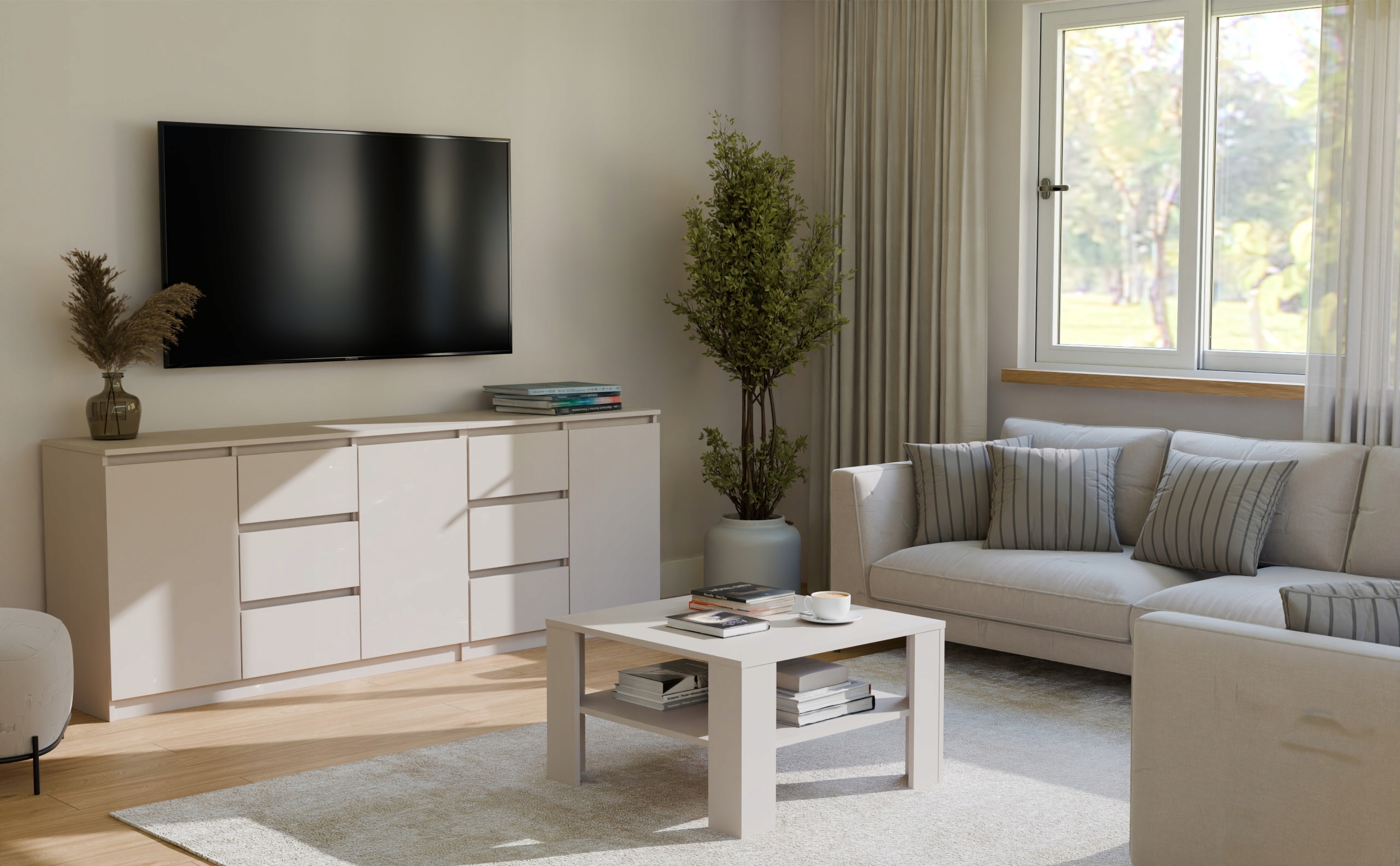 Przestronność i praktyczność – 3 drzwi i 6 szuflad