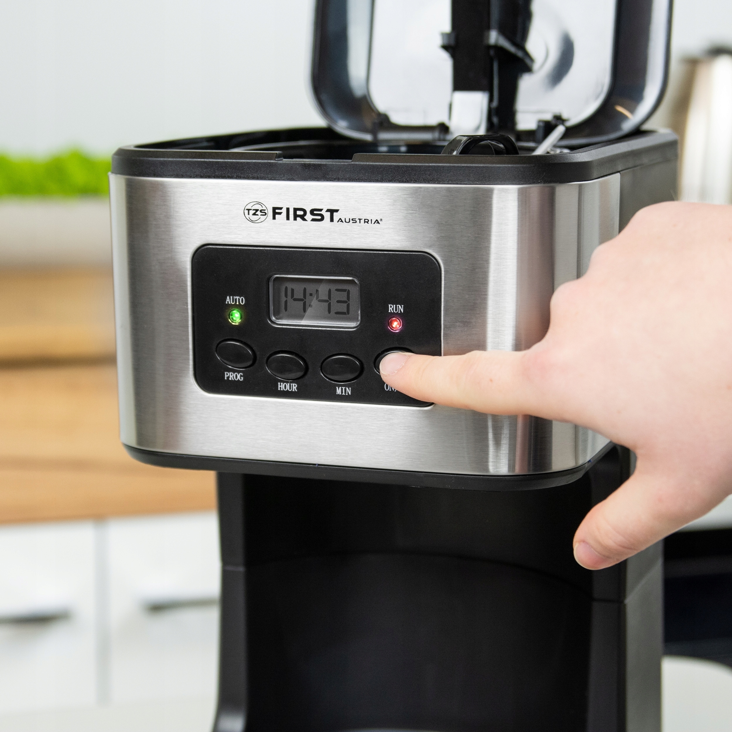 Programator czasowy – zawsze świeża kawa na czas