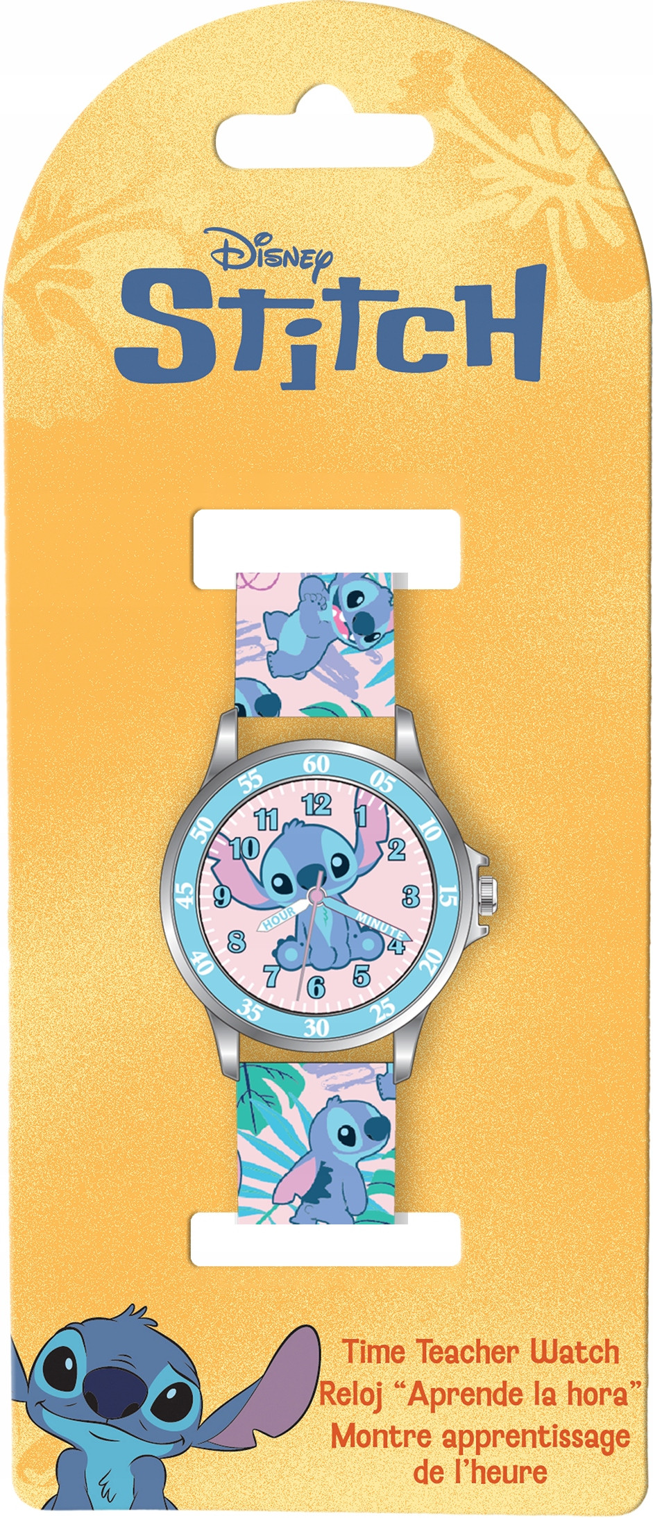 Solidny Klasyczny Zegarek Na Rękę Lilo I Stitch Ohana – Idealny dla Dzieci