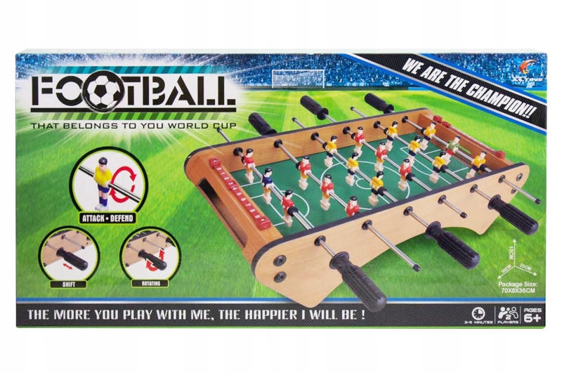 Fantastyczny zestaw do gry w piłkarzyki