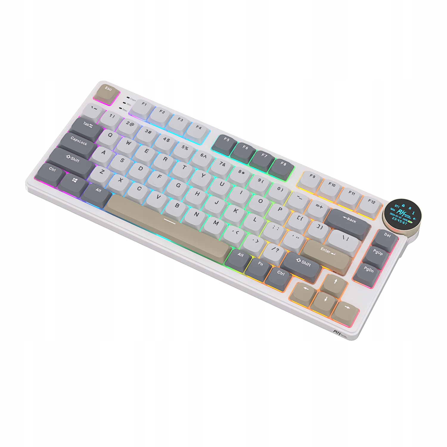 Kompaktowy układ 75% – oszczędność miejsca na biurku