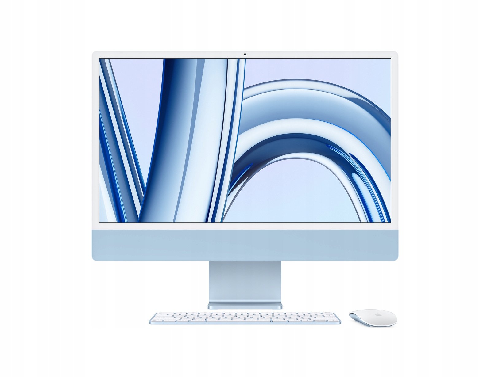 Komputer Apple iMac 24 M3 Apple M 8 GB / 256 GB - Niebieski
