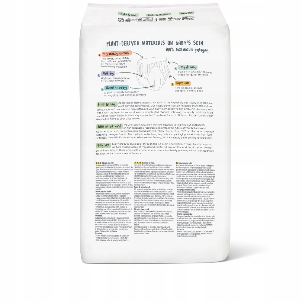 Wygodne opakowanie 18 sztuk – Praktyczne rozwiązanie dla rodziców