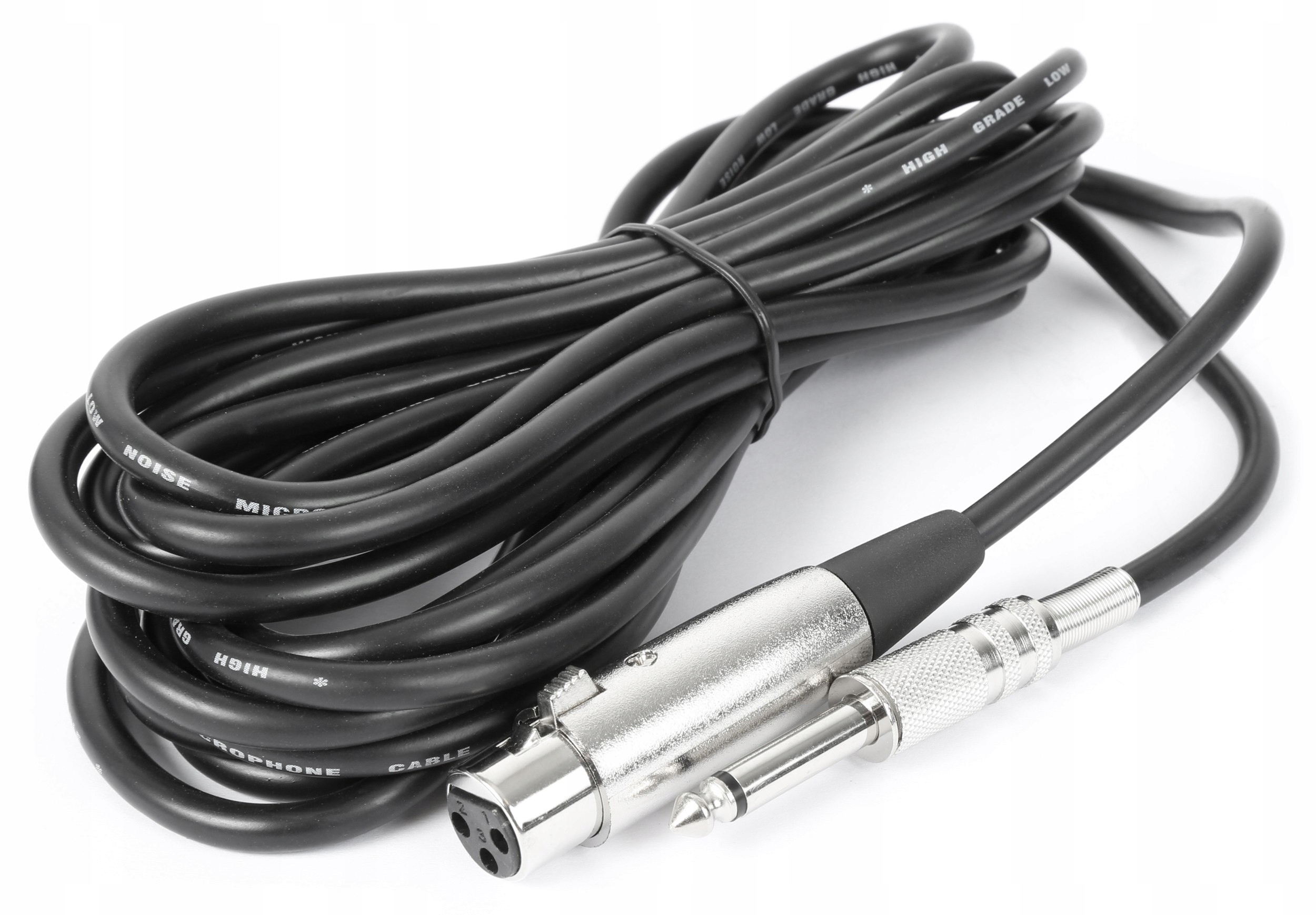 Kabel XLR-Jack 6.3mm o długości 5m – Łatwe podłączenie