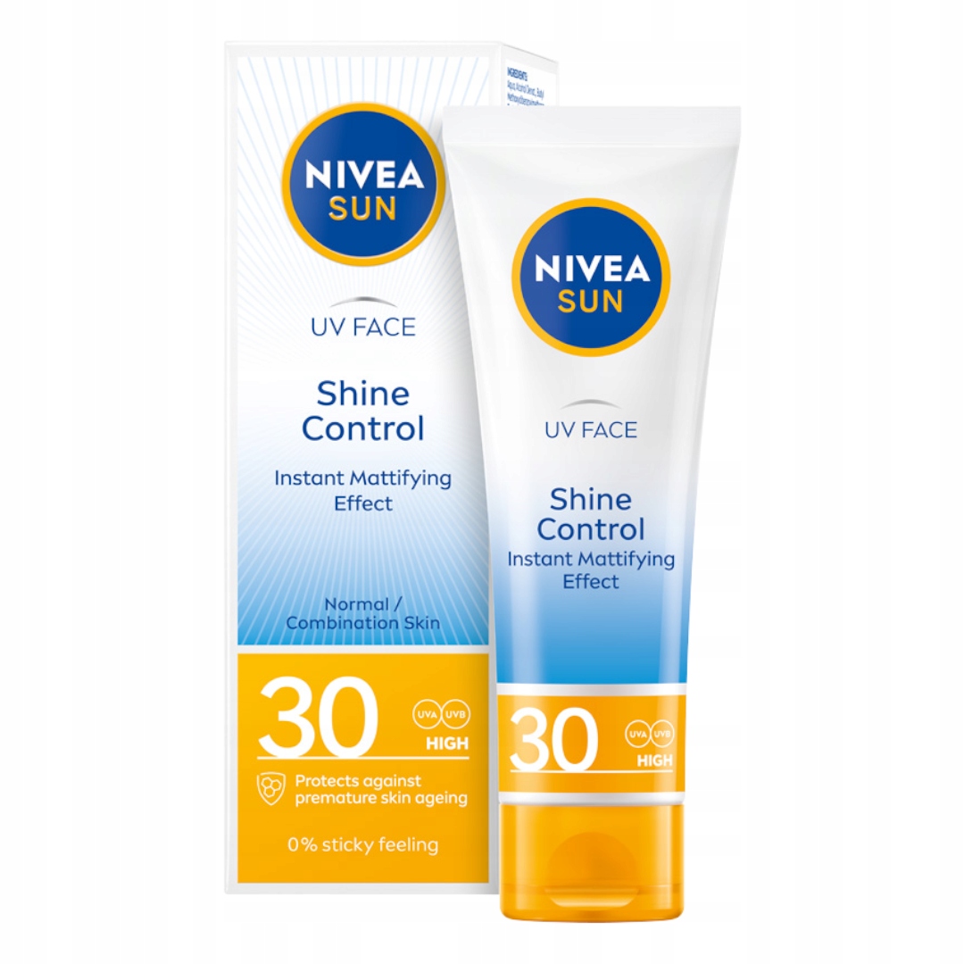 Matujący krem do twarzy NIVEA SUN z filtrem SPF 30 – Ochrona i pielęgnacja w jednym