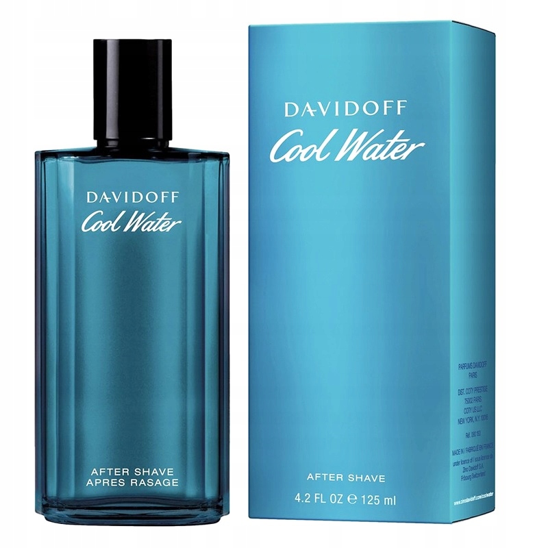 Davidoff Cool Water Woda po goleniu 125ml – Odświeżenie i elegancja dla mężczyzn
