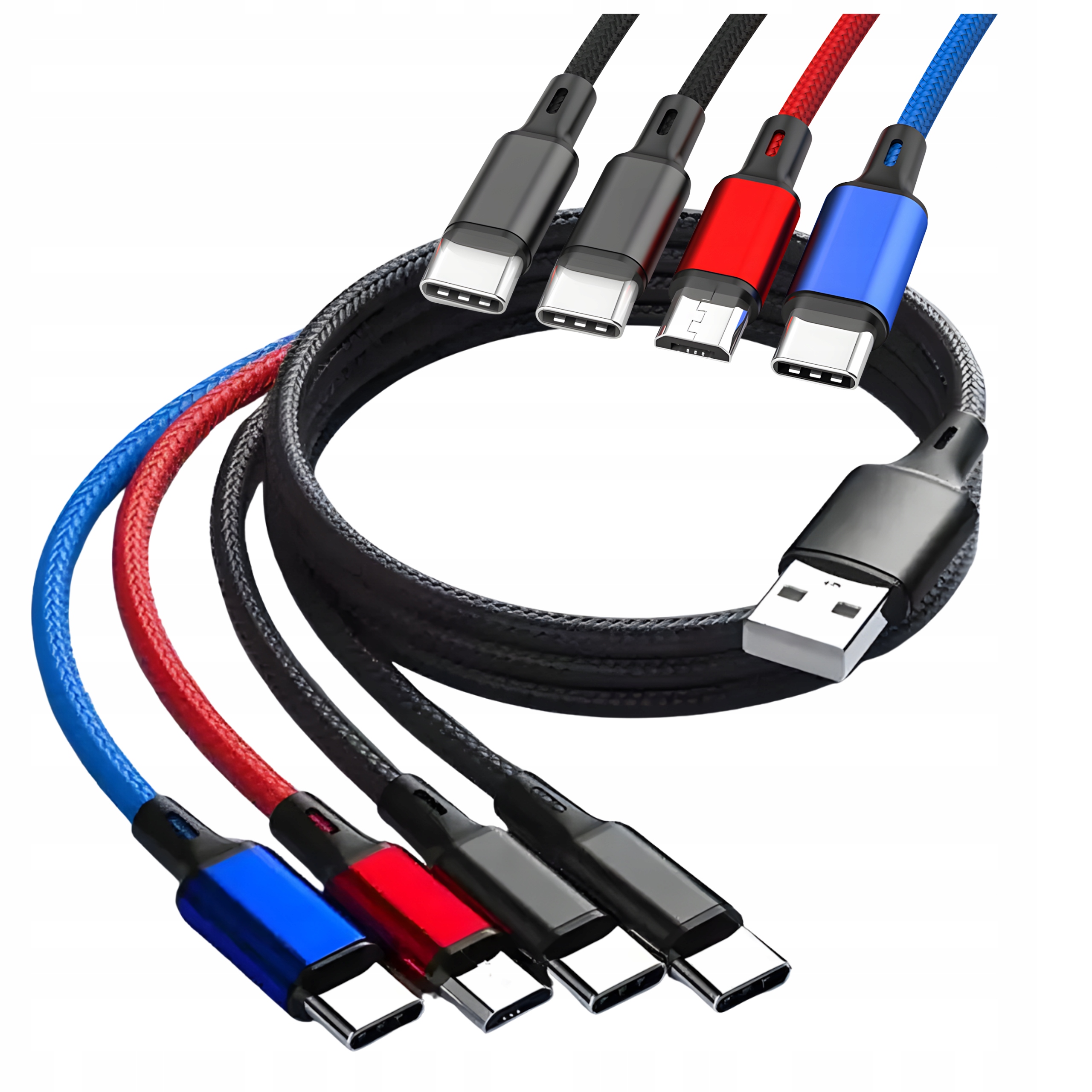 KK25 KABEL DO ŁADOWANIA 4W1 – Uniwersalne rozwiązanie dla Twoich urządzeń