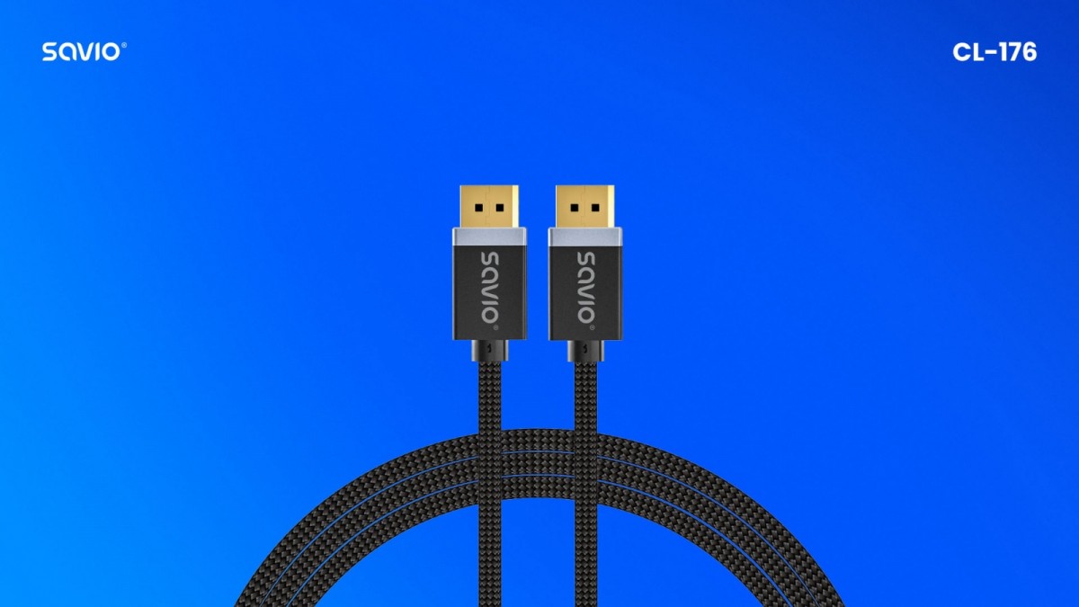 Kabel DisplayPort 1.4, 3 m CL-176 – Nowoczesne rozwiązanie do przesyłania sygnałów audio-wideo