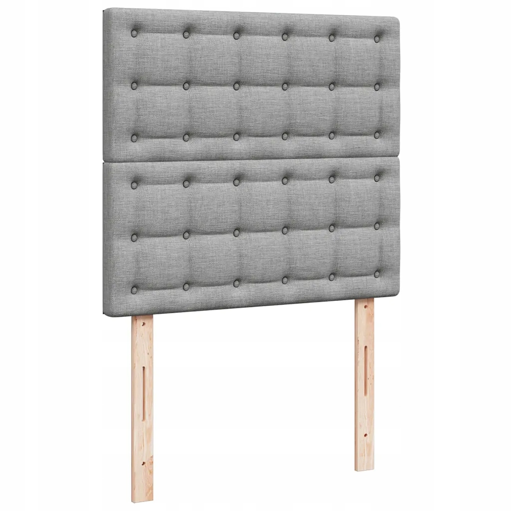 Łóżko otomana z materacem, jasnoszare, 90x200 cm – Komfort i styl w Twoim wnętrzu