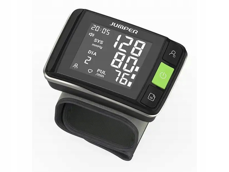 Precyzyjny pomiar ciśnienia krwi i tętna