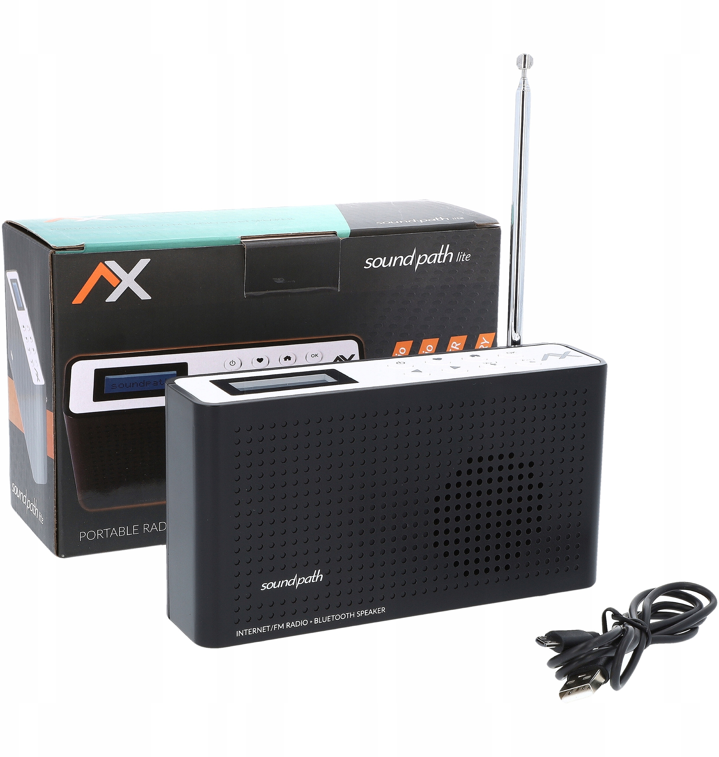 Wysoka jakość dźwięku z mocą 2W