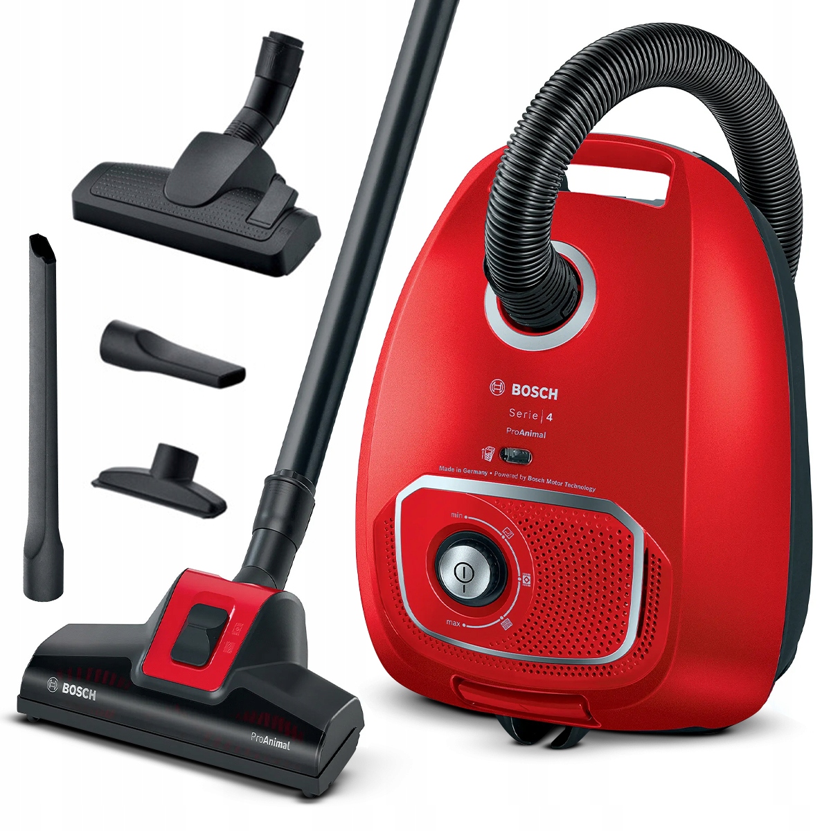 Odkurzacz workowy Bosch BGB41PET1 ProAnimal – Czystość i komfort w Twoim domu