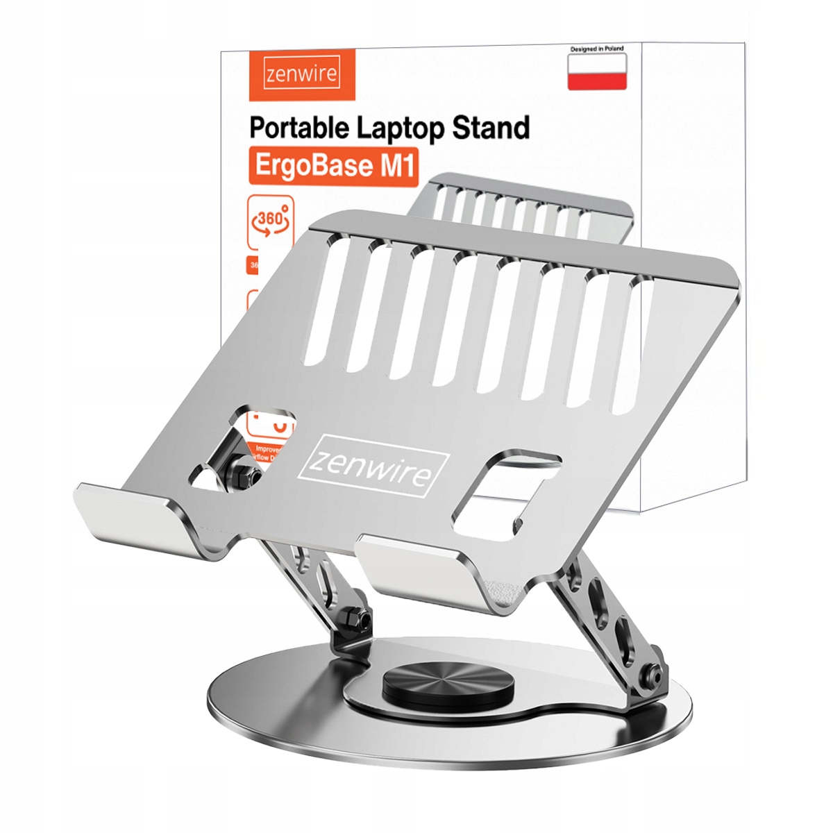 Podstawka Zenwire ErgoBase M1 – Ergonomiczna i regulowana podkładka pod laptopa i tablet