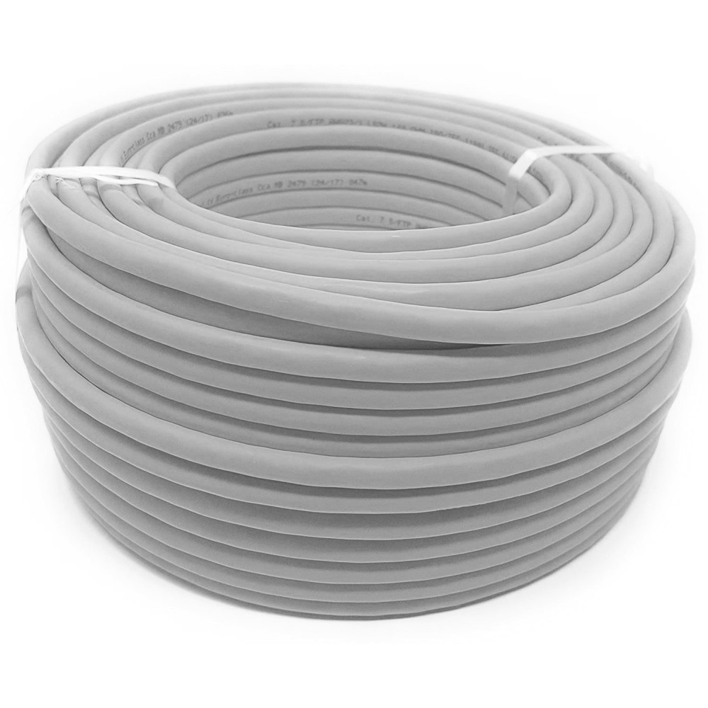 TechlyPro Kabel instalacyjny skrętka F/UTP Cat6 4x2 linka 100% miedź 100m szary – Wydajność i niezawodność w Twojej sieci