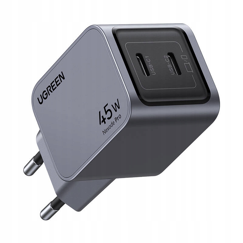 Ładowarka Ugreen UGREEN 35008 Ładowarka sieciowa Nexode Pro 45W 2x USB-C – Wydajność i styl w jednym